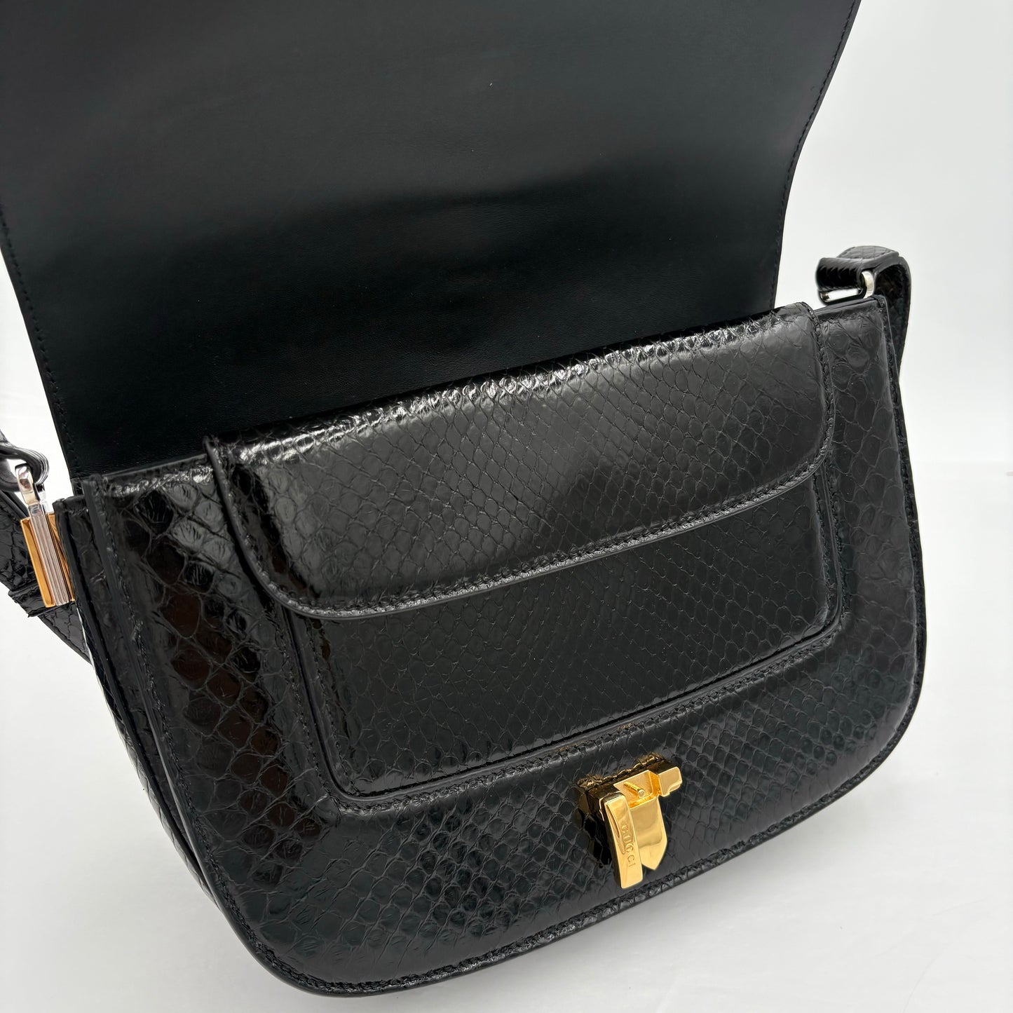 Gucci Snake Python Sylvie Shoulder Bag