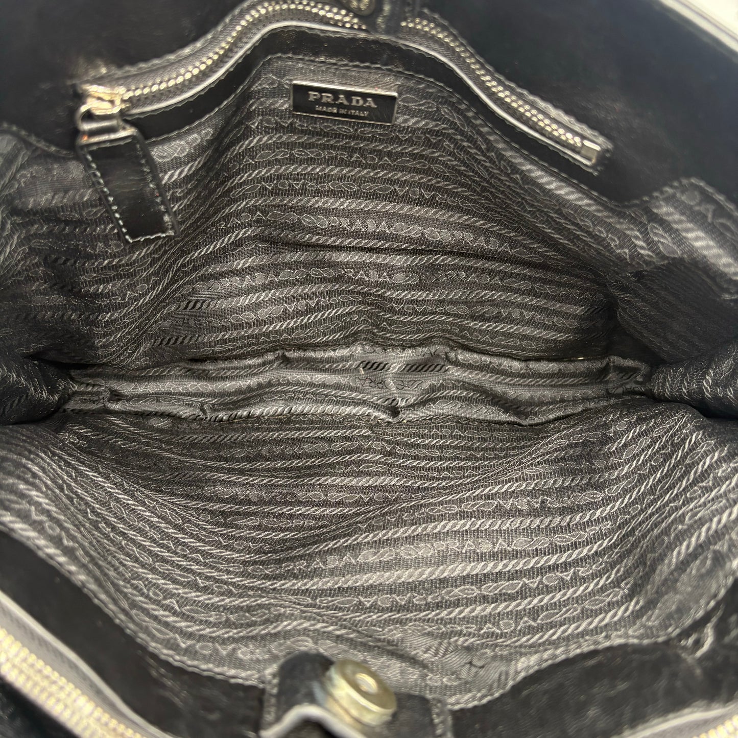 Prada Fringe Top Handle Bag