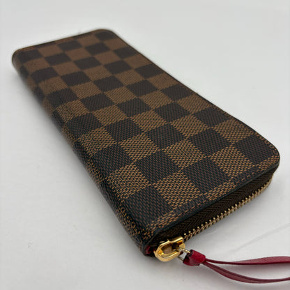 2019 Louis Vuitton Clemence Wallet Damier Ebene