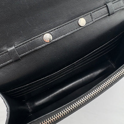 Balenciaga Ville Croc Embossed WOC