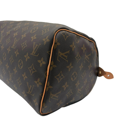 Near Mint Chipped Louis Vuitton Speedy Bag