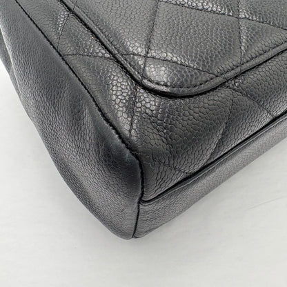 1994-96 Chanel Quilted Caviar Single Flap