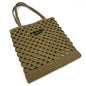 Prada Woven Straw Tote