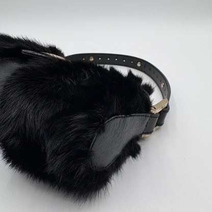 Vintage Fendi Fur Mini Baguette