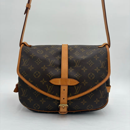 2002 Louis Vuitton Saumur 30 Monogram