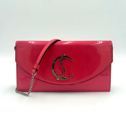 Christian Louboutin Loubi54 Clutch Pink