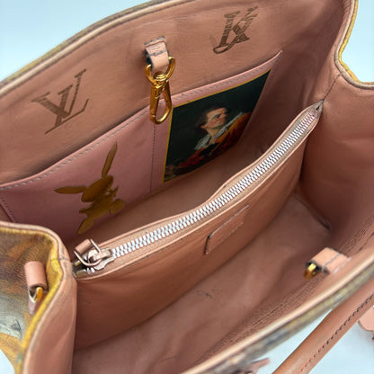 Louis Vuitton LIMITED Montaigne X Jeff Koons Fragonard Bag