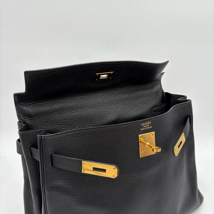 2001 Hermès Retourne Kelly Taurillon Clemence Leather