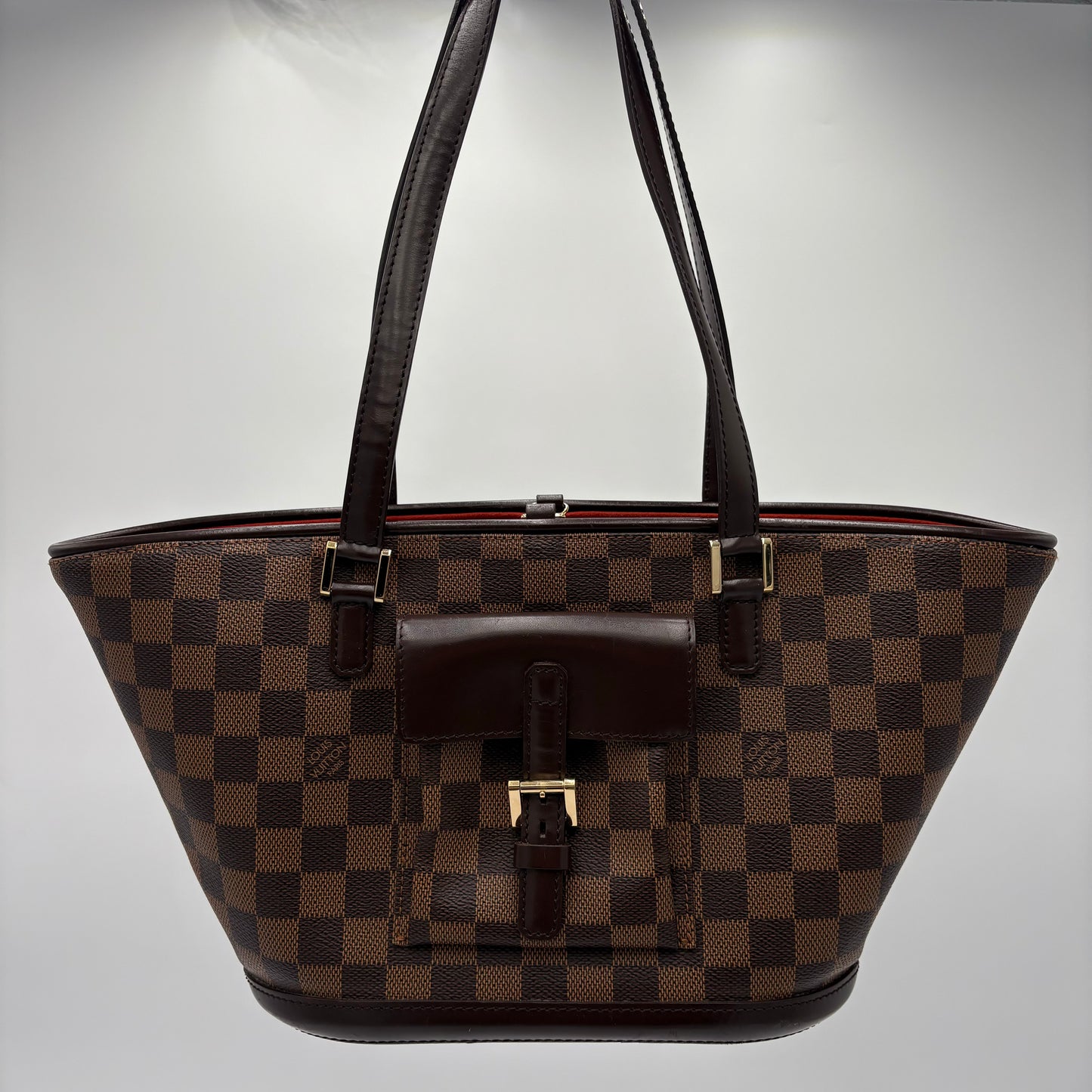 2003 Louis Vuitton Manosque Pm Damier Ebene