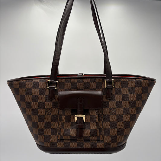 2003 Louis Vuitton Manosque Pm Damier Ebene