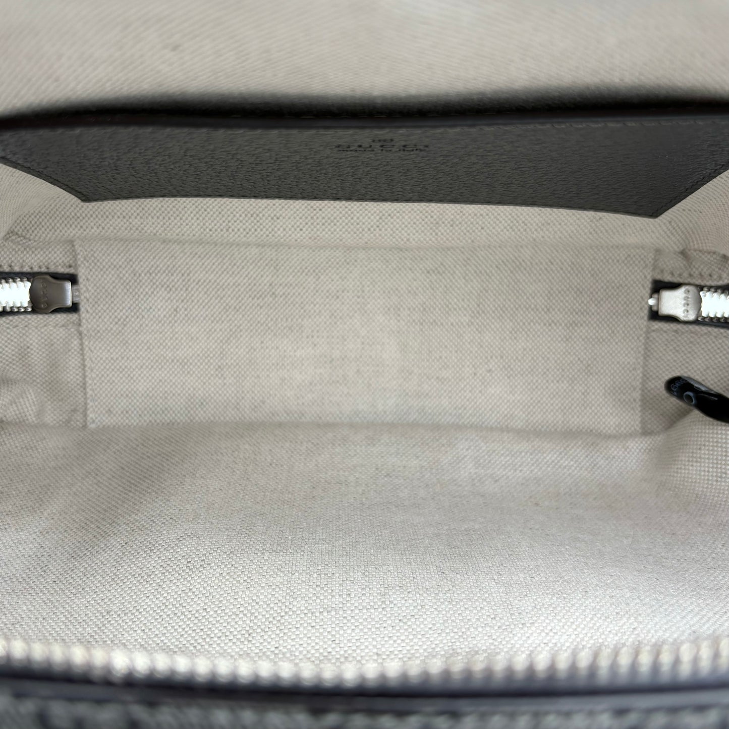 Gucci Ophidia Gray Black Supreme Crossbody bag