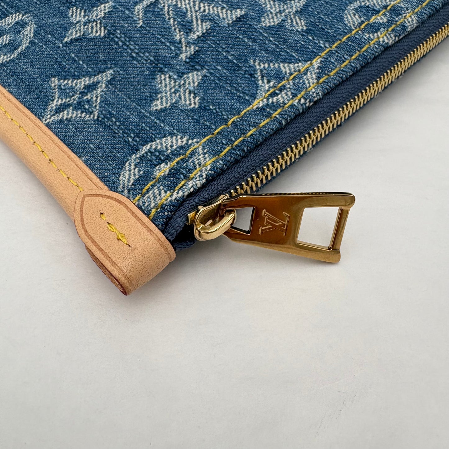 Louis Vuitton Denim Wristlet