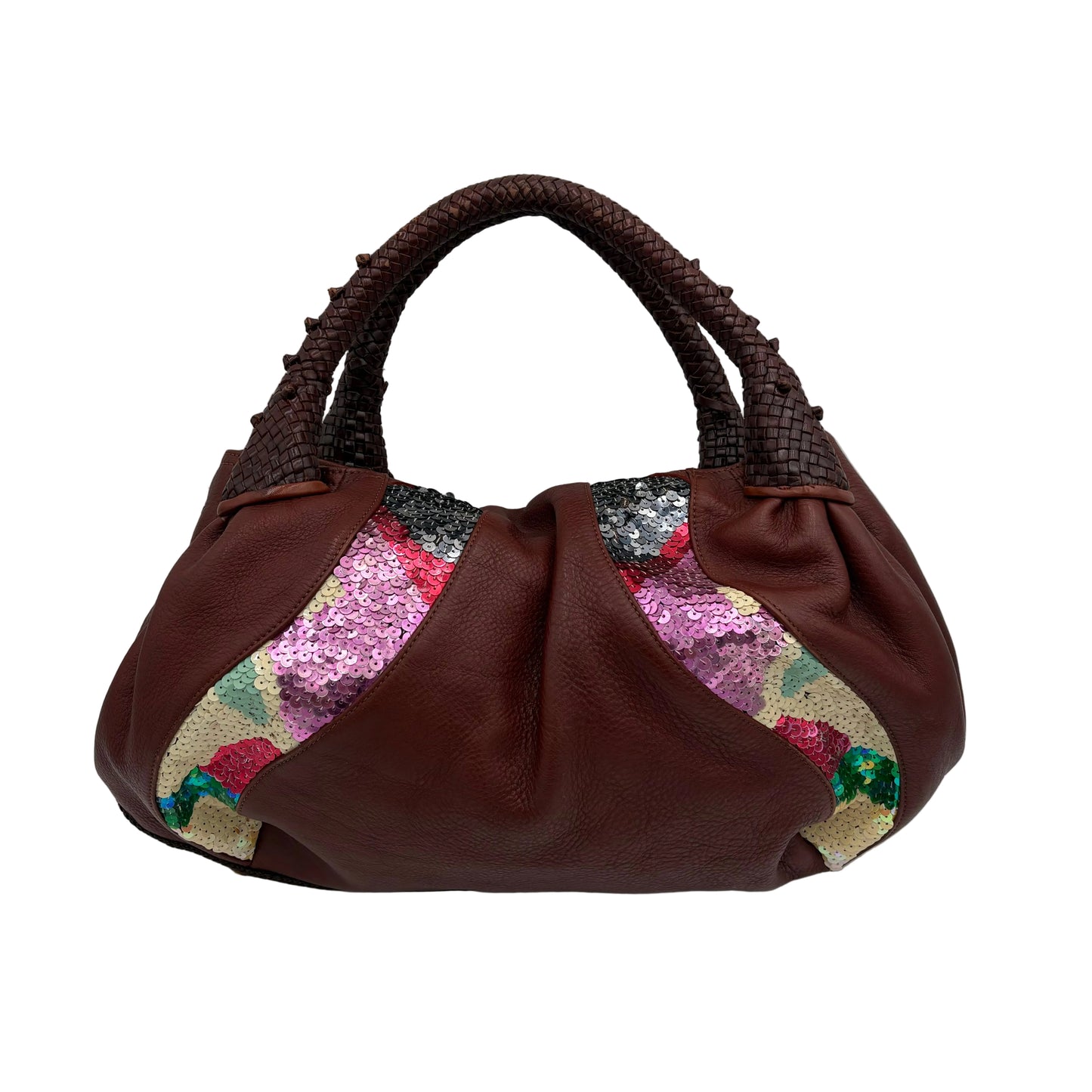 Limited Edition Fendi Leather Sequin Spy Bag