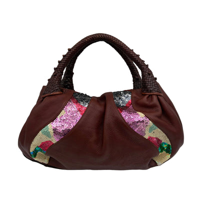 Limited Edition Fendi Leather Sequin Spy Bag