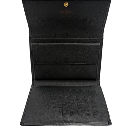 Louis Vuitton Trifold Wallet-Black epi