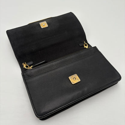 Fendi Vitello Flamingo Tube Wallet On Chain
