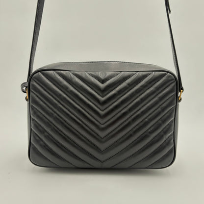 Saint Laurent Medium Lou Camera Bag-Black