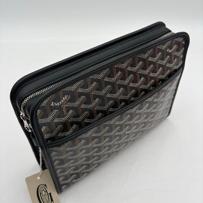 Goyard Black Trousse De Toilette Bag