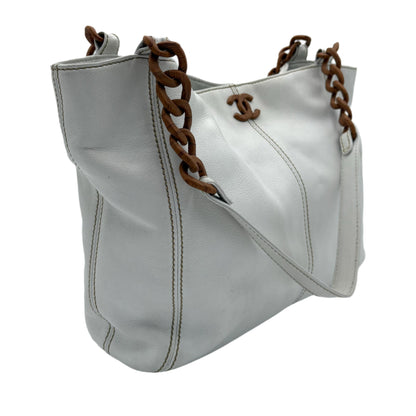 2003/2004 Wood Chain Tote Bag