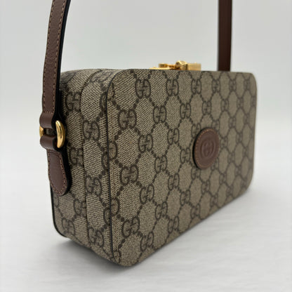 Gucci Interlocking GG Box Crossbody Purse