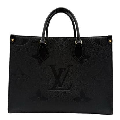 Louis Vuitton OnTheGo Empreinte Black Leather MM