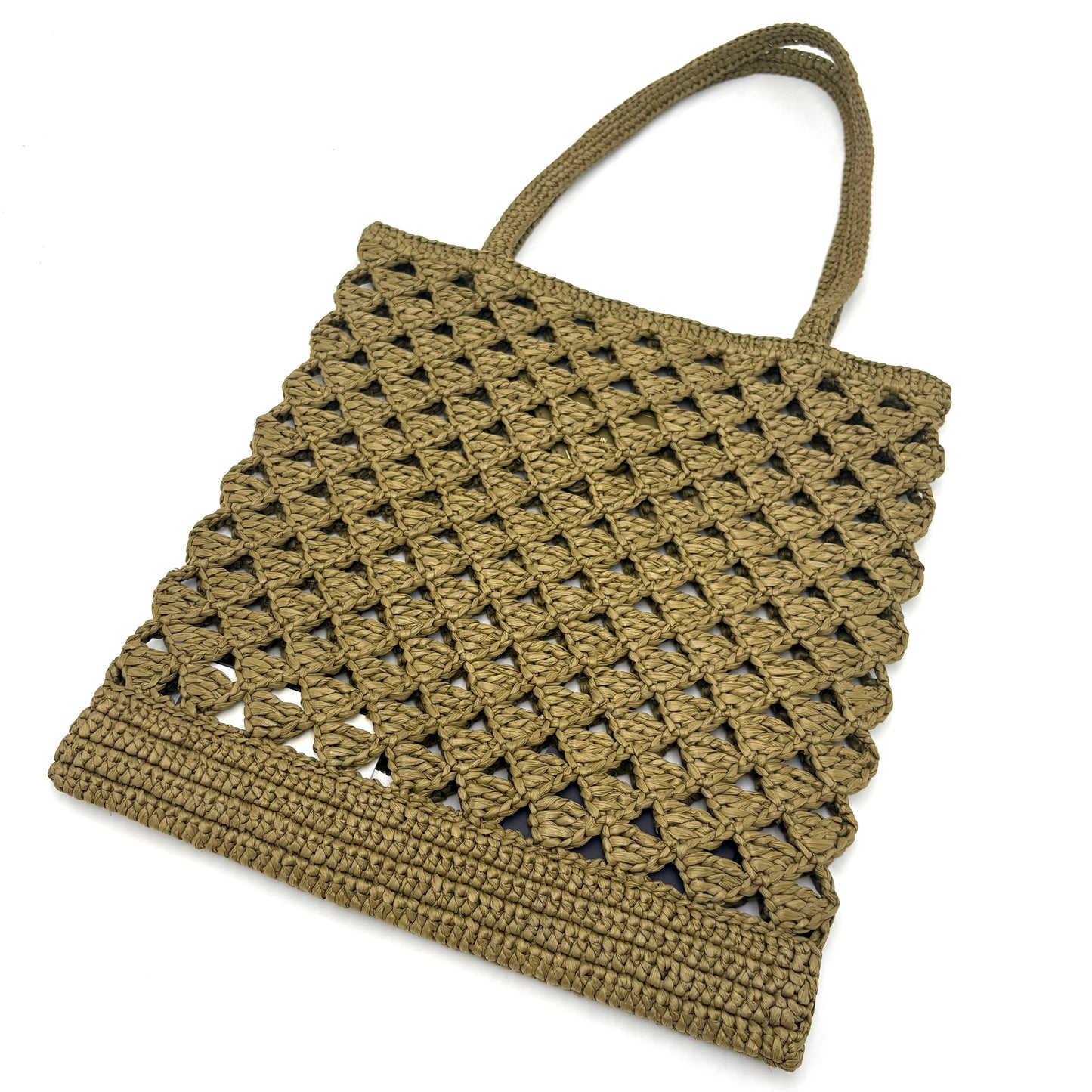 Prada Woven Straw Tote
