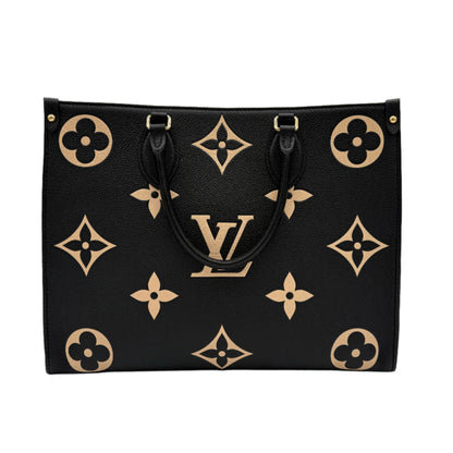 MIB 2023 Louis Vuitton OnTheGo Bicolor Monogram Empreinte Leather