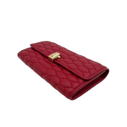 NWT Roberto Cavalli Quilted Continental Wallet