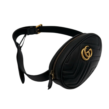 Gucci GG Marmont Black Belt Bag