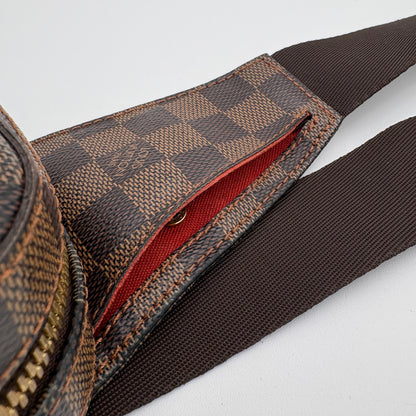 2005 Louis Vuitton Geronimos Damier Ebene Sling Bag