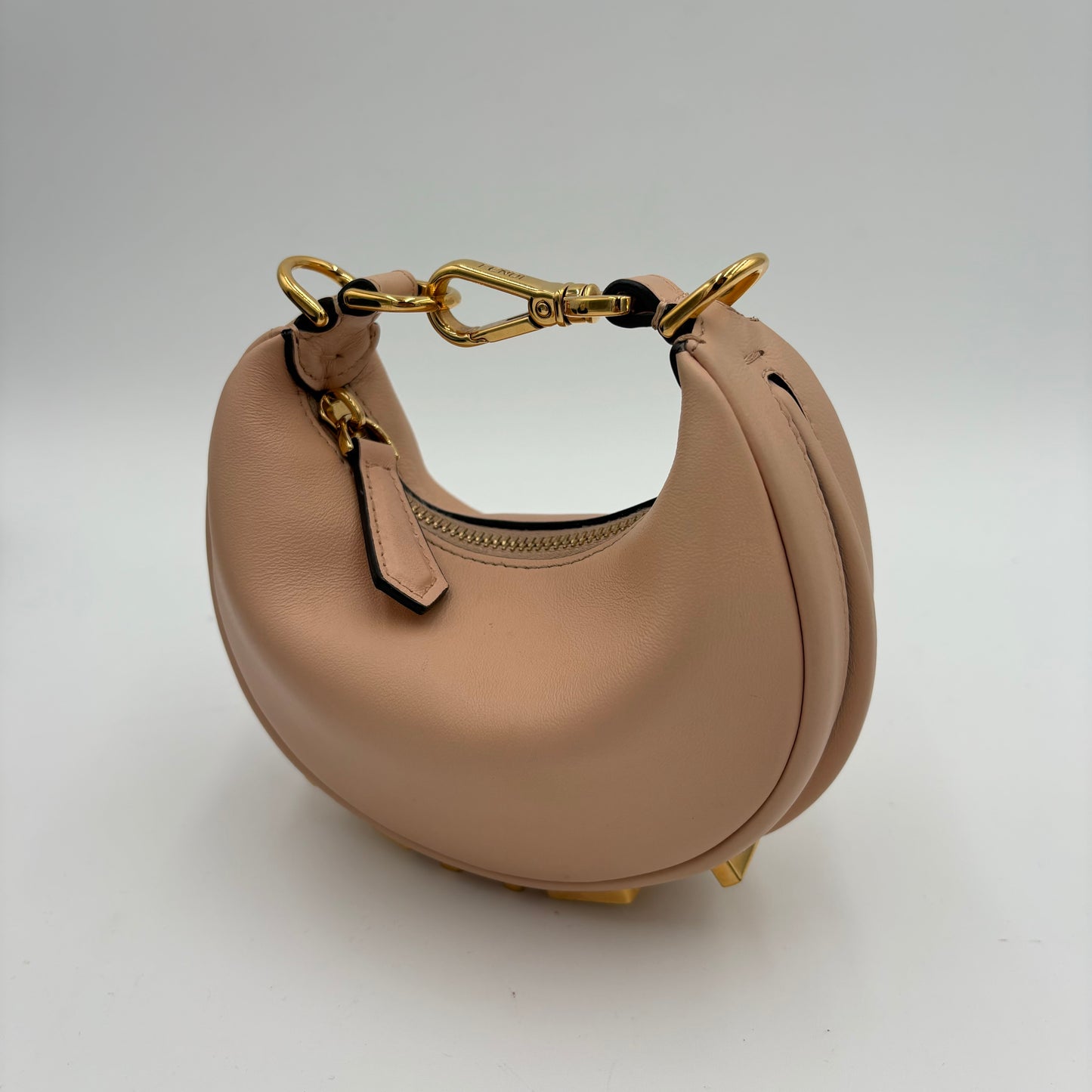 Fendigraphy Vitello Grace Mini Hobo Bag
