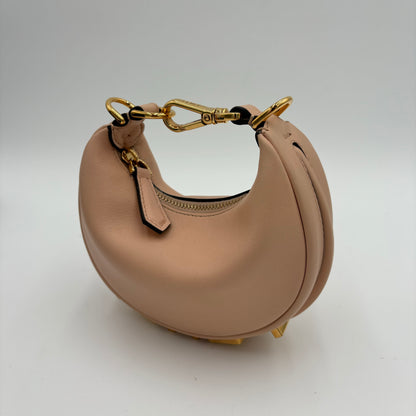 Fendigraphy Vitello Grace Mini Hobo Bag