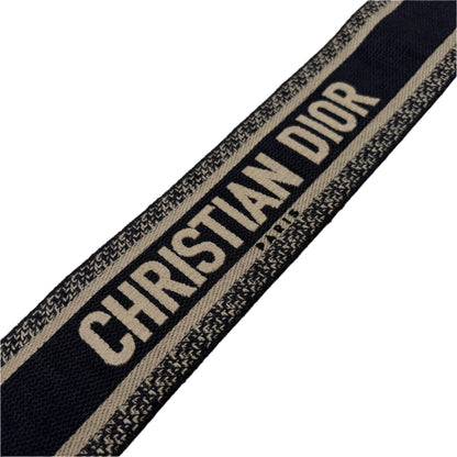 Christian Dior Mini Saddle Bag With Strap & Guitar Strap