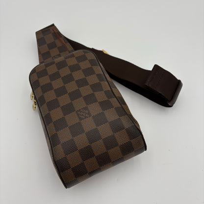 2005 Louis Vuitton Geronimos Damier Ebene Sling Bag