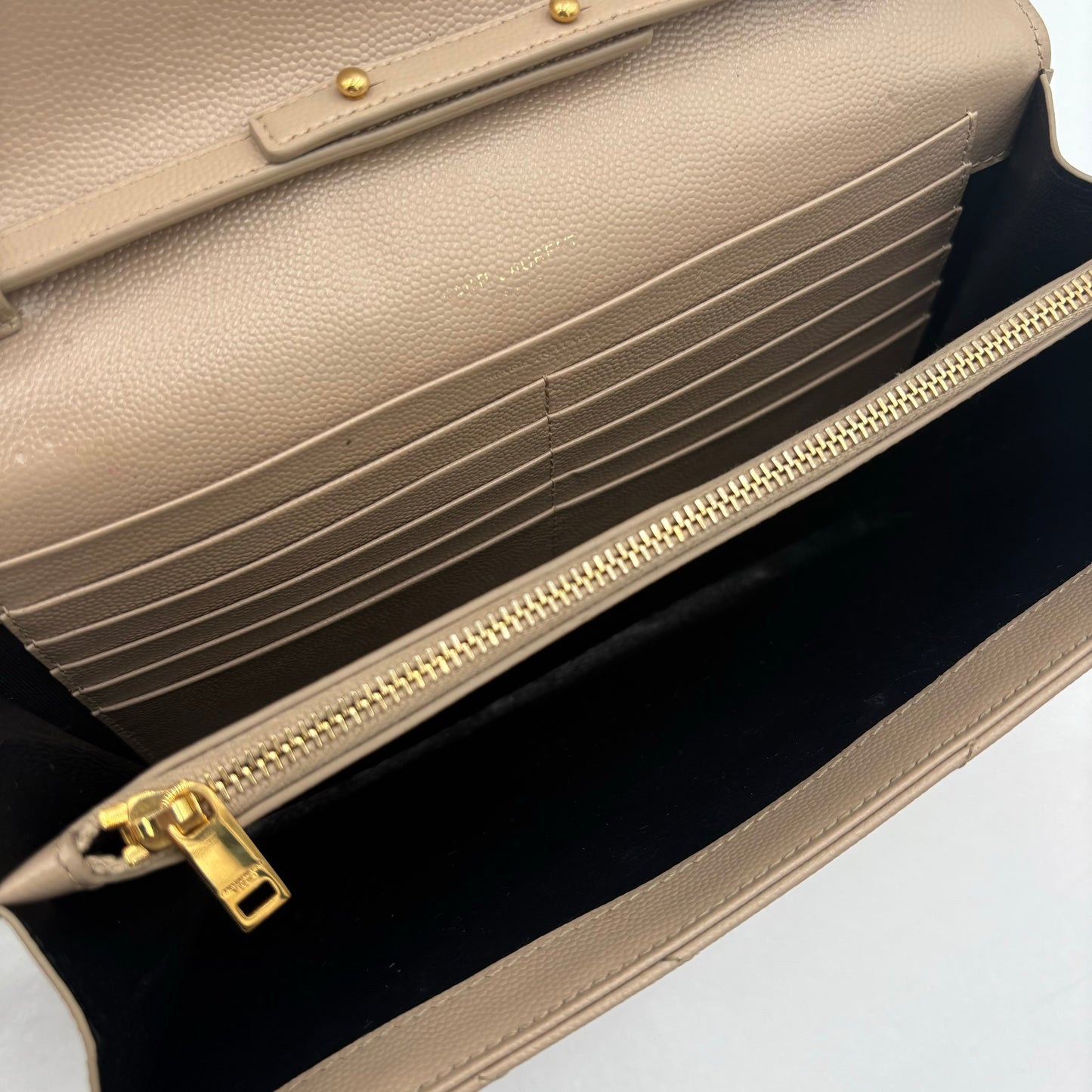 YSL Saint Laurent Classic Chain Wallet