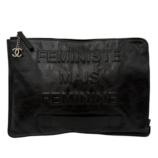 2015/16 Chanel Clutch “Feministe Mais Feminine”