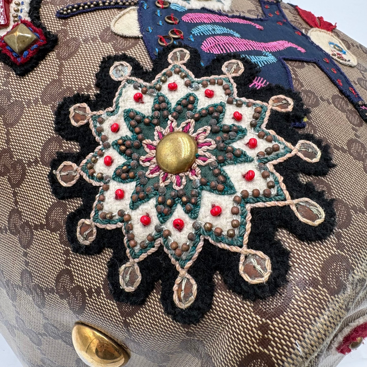 Gucci Babouska Fable Boston Bag