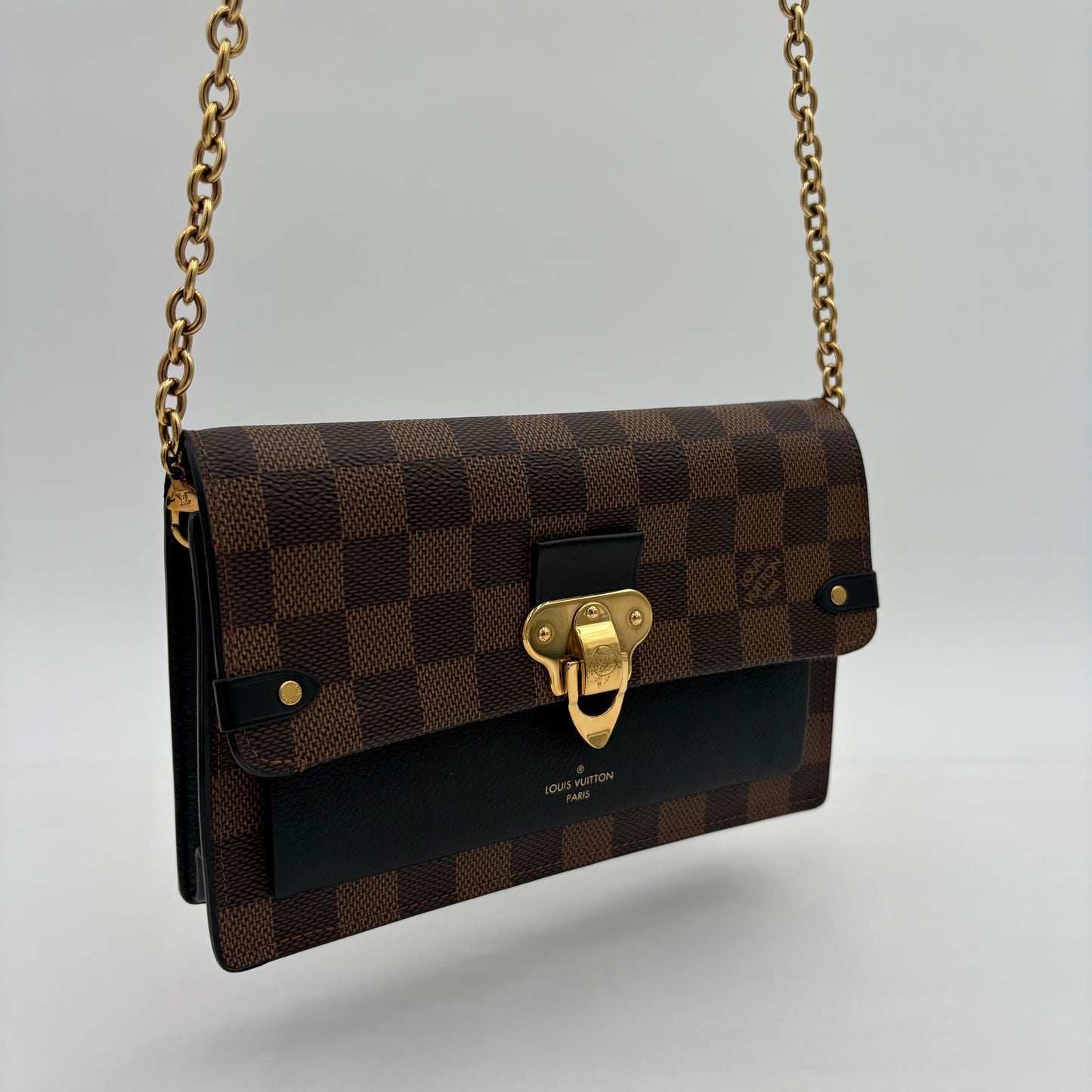 2020 Louis Vuitton  Vavin Wallet On Chain Damier Ebene