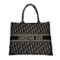 Christian Dior Book Tote Oblique Embroidery