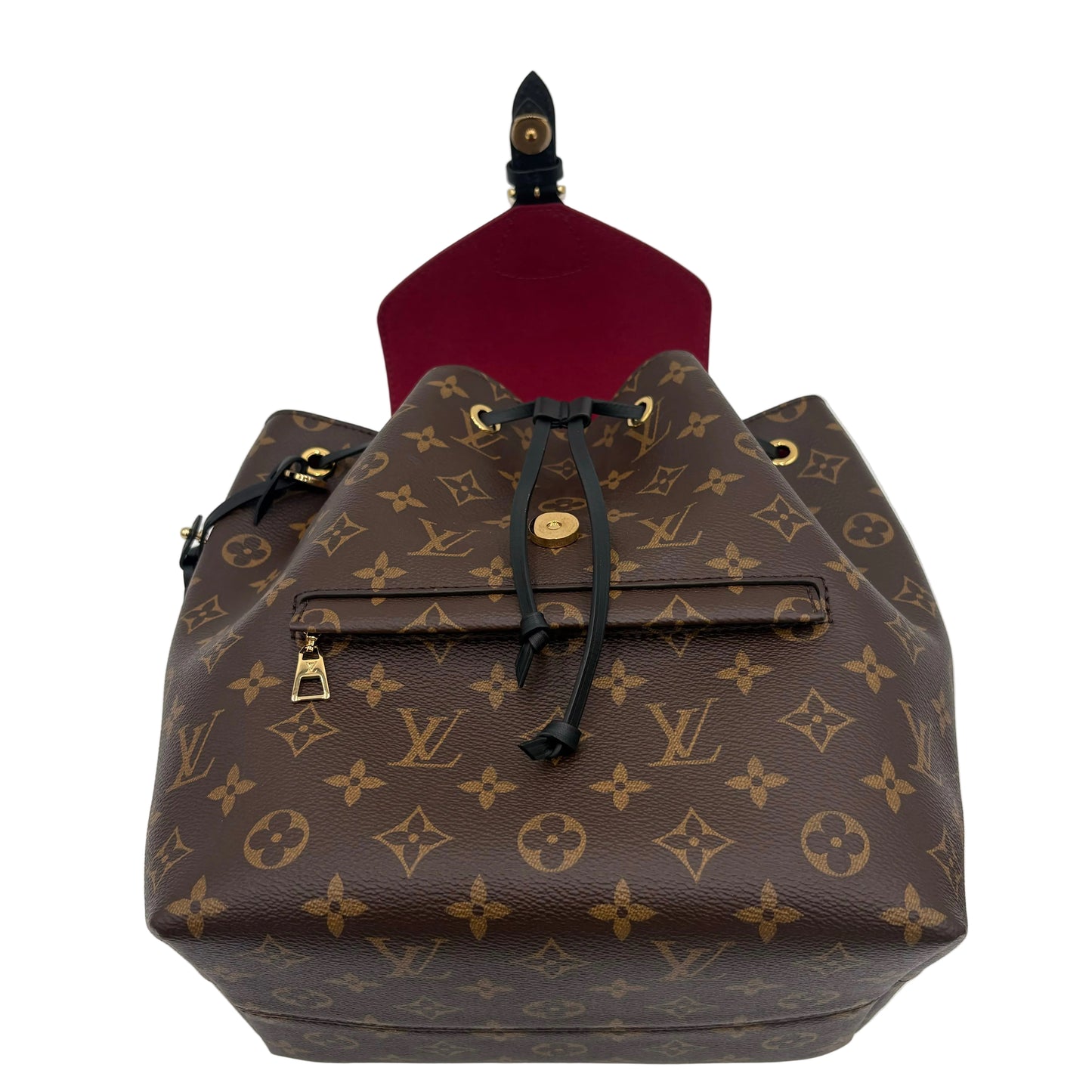Chipped Louis Vuitton Montsouris Backpack NM