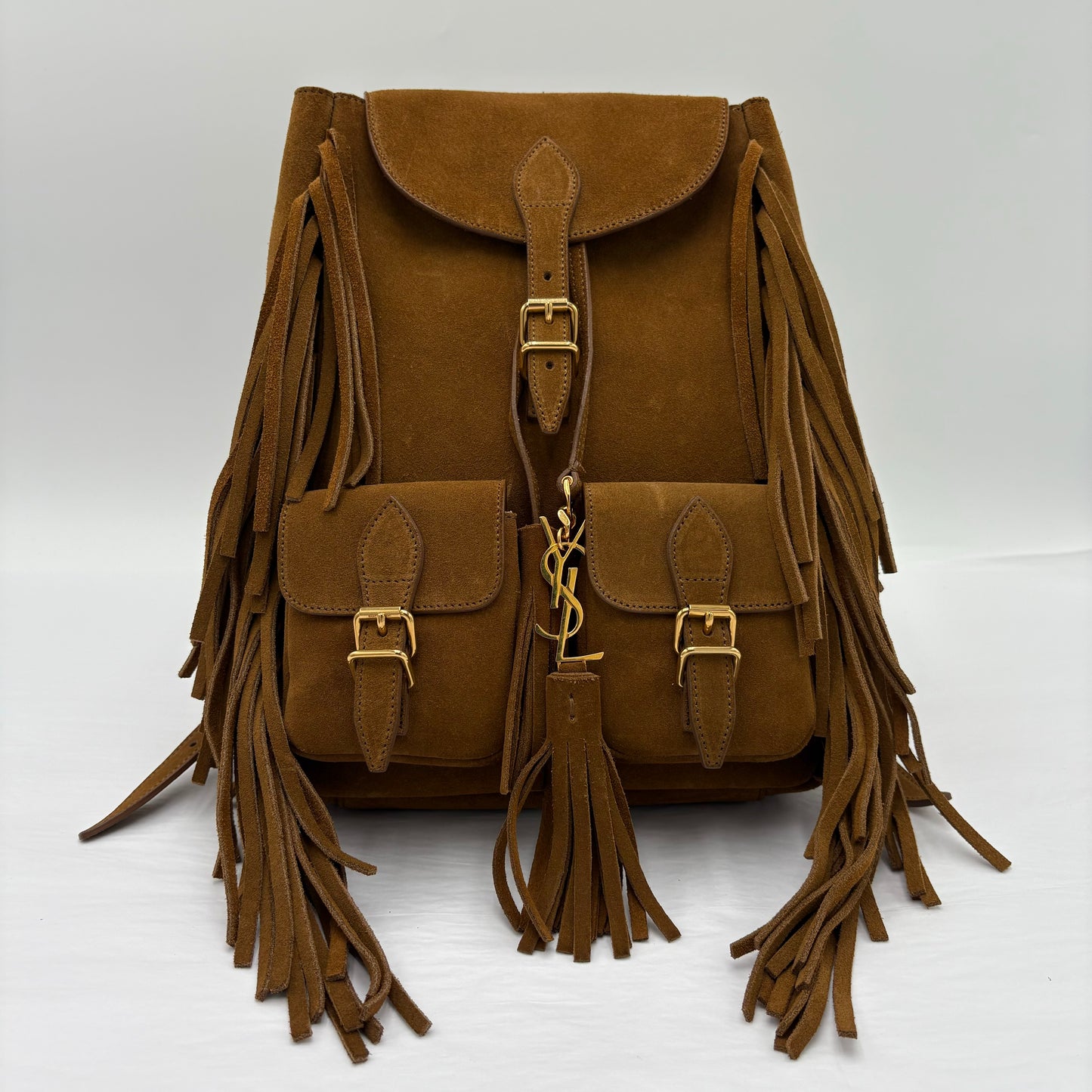 Saint Laurent Suede Fringed Festival