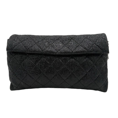 2015 Chanel Crossbody/Clutch-Black/Coated