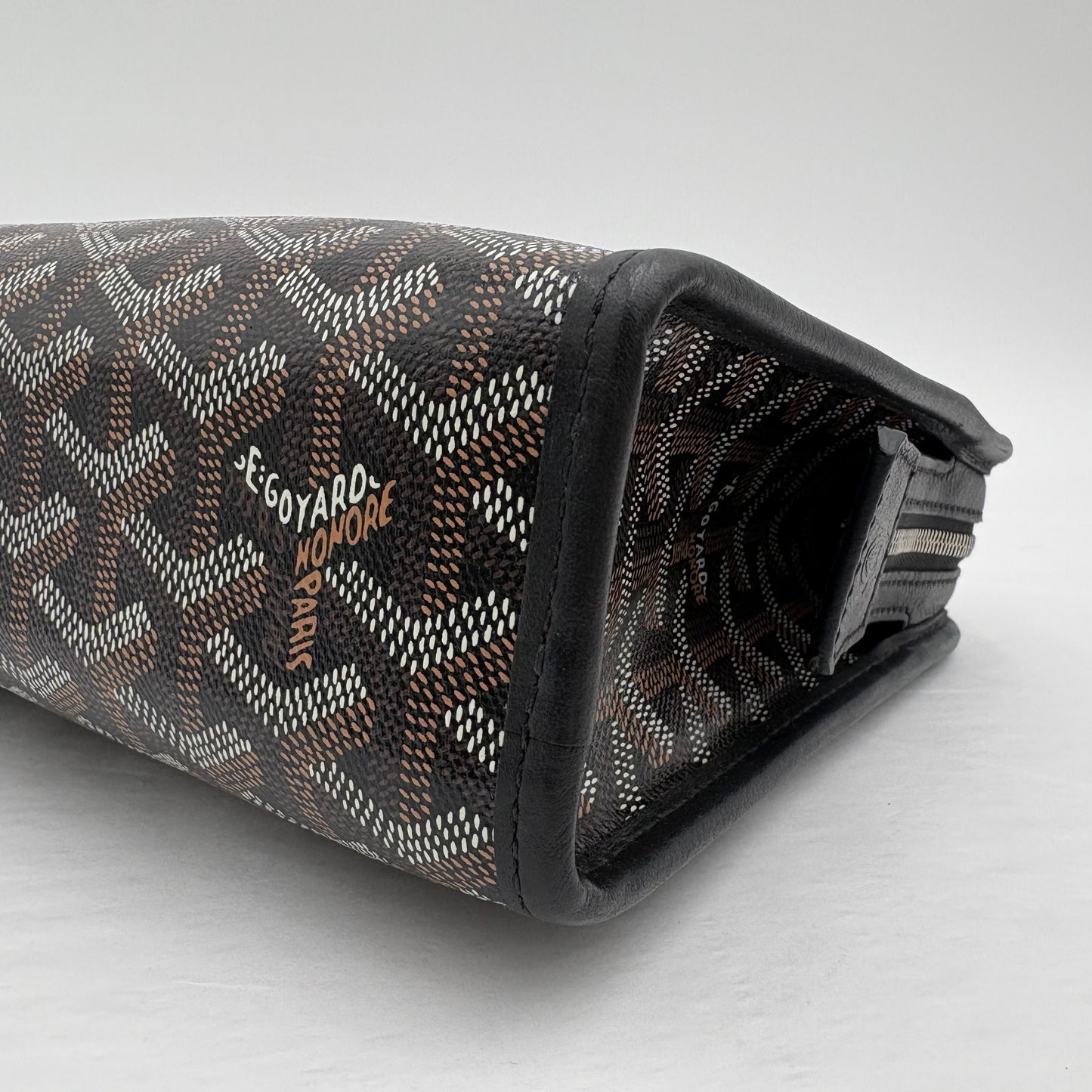 Goyard Black Trousse De Toilette Bag