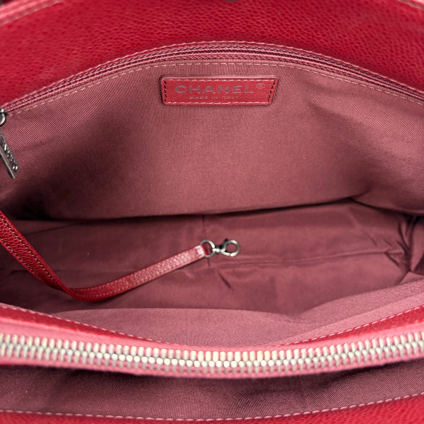2015-16 Chanel Quilted City Shopping Tote