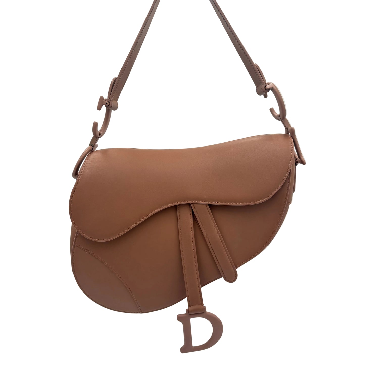 Christain Dior Saddle Leather Bag