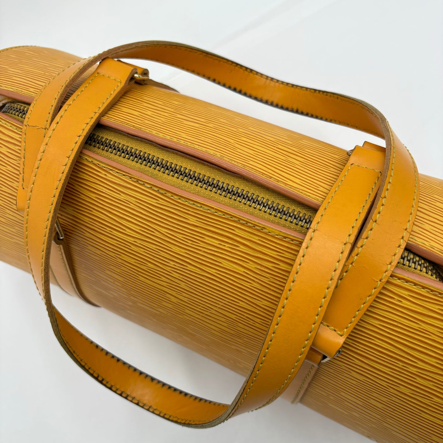 2001 Louis Vuitton Soufflot Yellow Epi