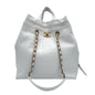 2019 Chanel Crocodile Embossed Large Tote: White