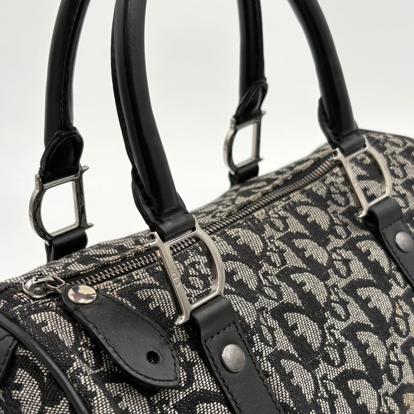 Vintage Christian Dior Trotter Boston Bag