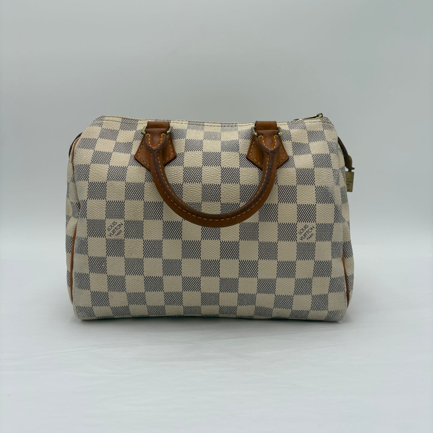 2009 Louis Vuitton Speedy 25 Damier Azur