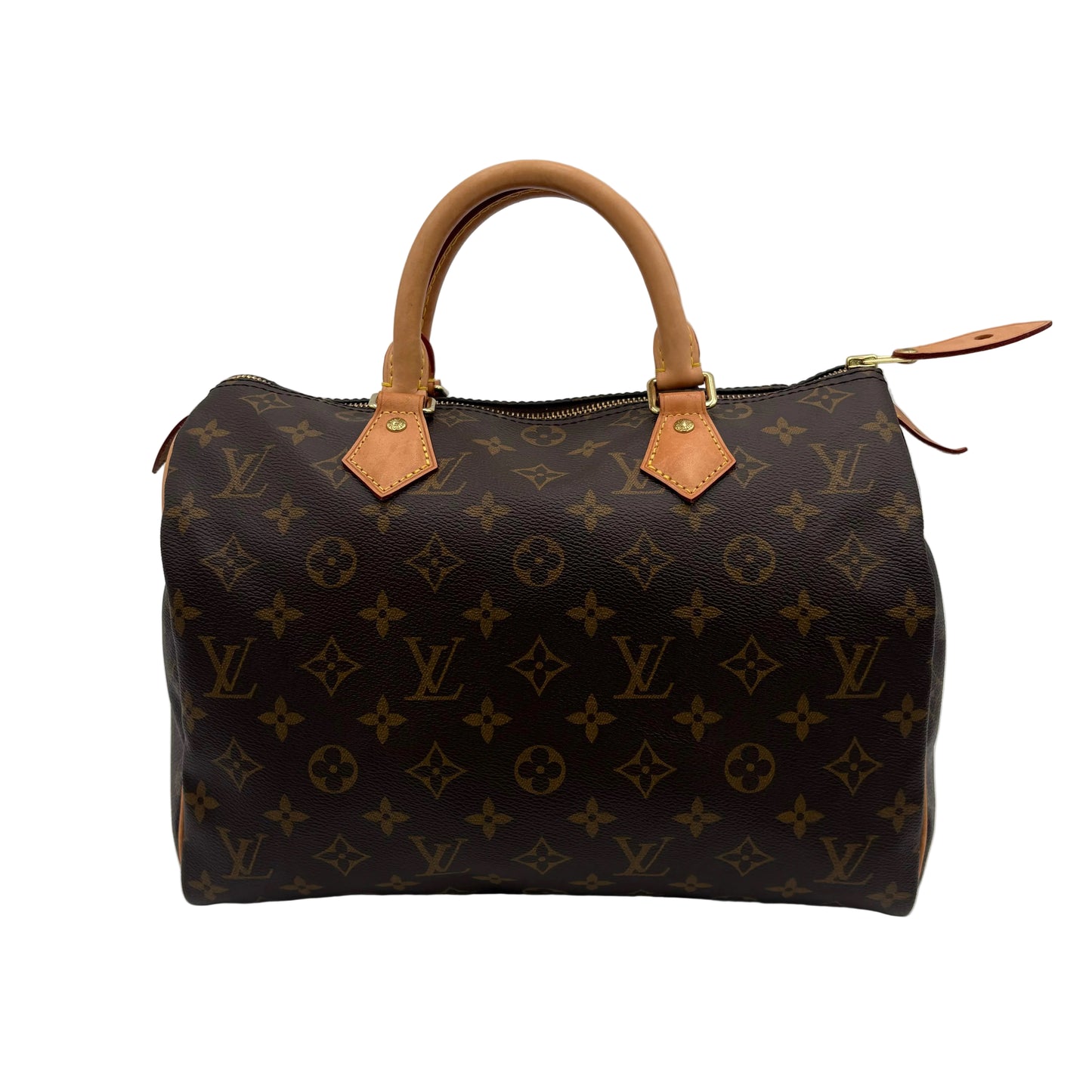 Near Mint Chipped Louis Vuitton Speedy Bag